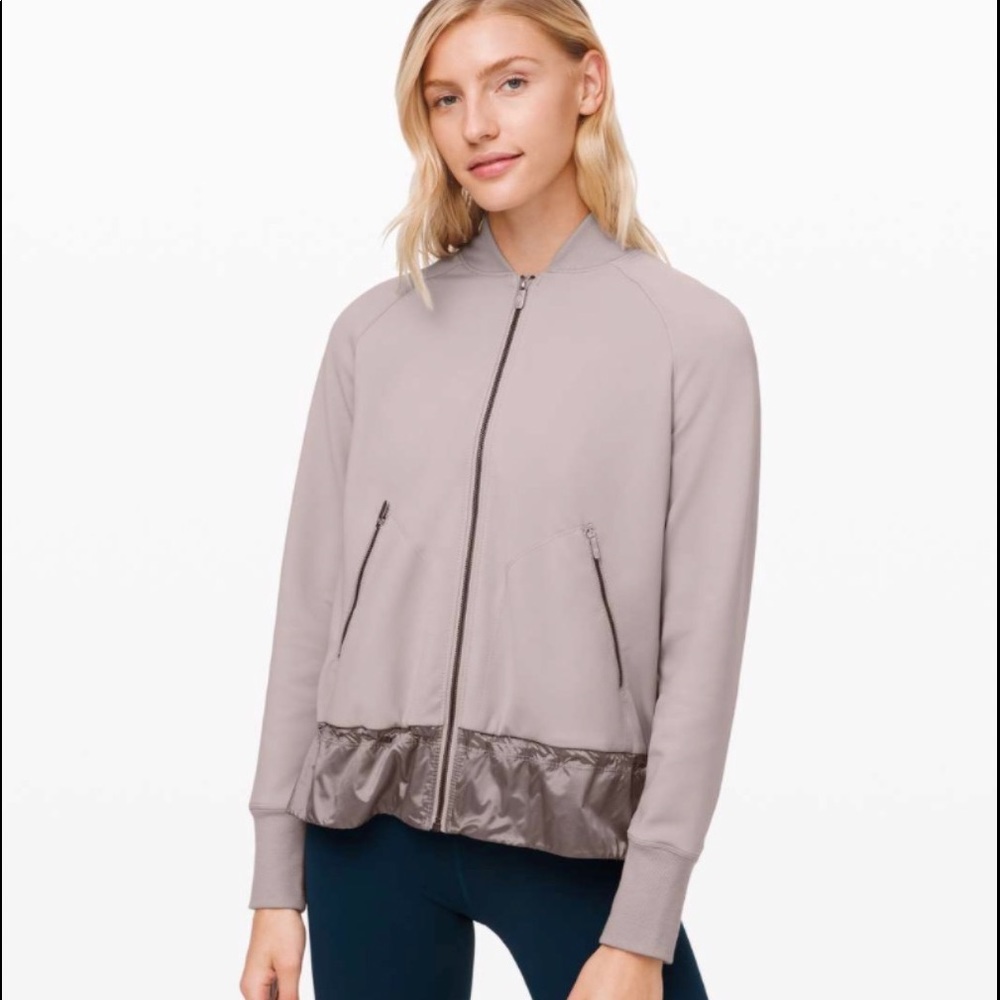 Lululemon Swept Along Bomber Jacket